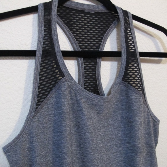 🌿 Reebok Tank Top Active Speed Wick Gray - Picture 2 of 7
